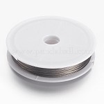 Tiger Tail Wire, Nylon-coated Stainless Steel, Original Color(Raw) Wire, Raw, 0.45mm, about 164.04 Feet(50m)/roll