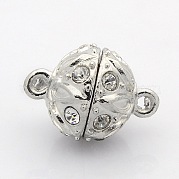Круглые магнитные застежки из сплава с петлями PALLOY-P076-02