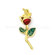 Латунь эмаль подвески KK-U066-23G