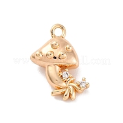 Латунные микро проложить кубического циркония подвески KK-D288-06G