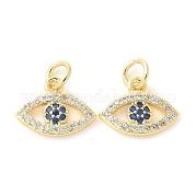 Латунные микро проложить кубического циркония подвески KK-U056-28G