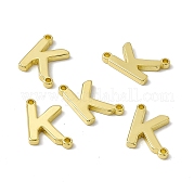 Стойка покрытие латунная буква соединительные подвески KK-C007-38G-K
