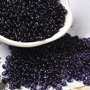 Стеклянные бусины прозрачных цветов SEED-P006-02A-12