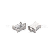 Подвеска из нержавеющей стали 304 со стразами STAS-N097-211P