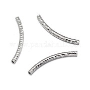 Резные изогнутые бусины из латуни KK-F0317-13P-NR