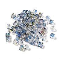 Zwei Ton transparente Glasperlen&nbsp;GLAA-NH0001-03G