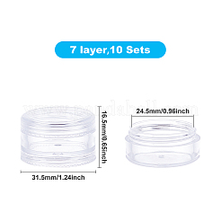 Nachfüllbares Cremeglas aus Kunststoff&nbsp;MRMJ-WH0062-64A