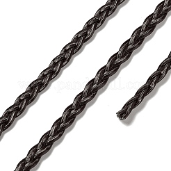 Cordon tressé en cuir PU 3 pli&nbsp;OCOR-Q059-01J