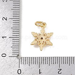 Ottone micro spianare fascino zirconi&nbsp;KK-H077-02G-05