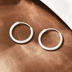 Orecchini a cerchio in ottone&nbsp;EJEW-F378-02S