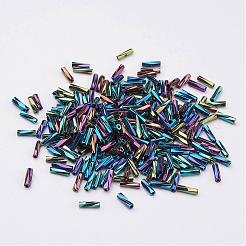 Glasperlen mit gedrehten Trompeten&nbsp;SEED-E002-12mm-809#