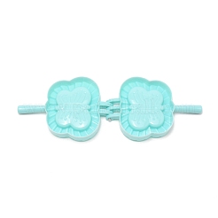 Schmetterlingsförmige Plastikknödel&nbsp;DIY-WH0260-99A