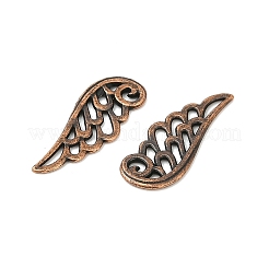 Tibetischer stil Aluminium Anhänger & Charms&nbsp;LS-TIBEP-LF10839YKG-R-FF