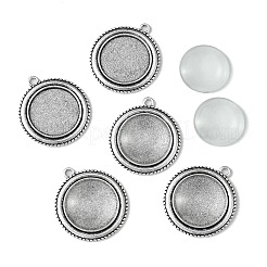 Kit fai da te per realizzare ciondoli in lega in stile tibetano vuoto&nbsp;DIY-FS0005-80C