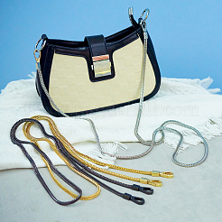 Cinghie per borsa a catena a serpente piatto in ferro da 3 pz 3 colori&nbsp;FIND-BT0001-27