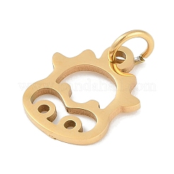 Anhänger aus Edelstahl 304&nbsp;STAS-L279-001G-02