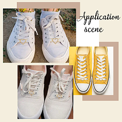 8 pieza de decoración para zapatos con rhinestone de cristal de latón&nbsp;FIND-HY0004-89S