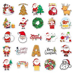 50 pz adesivi autoadesivi in pvc di natale&nbsp;XMAS-PW0001-194