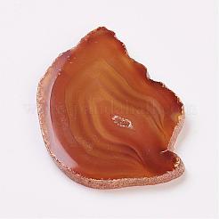 Cabochoni di agata naturale di fetta&nbsp;G-K190-01F