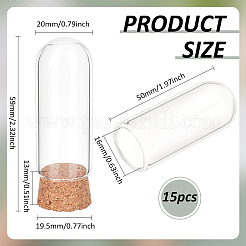 Hohe Kuppelabdeckung aus Borosilikatglas&nbsp;FIND-BC0014-02B