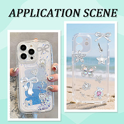 Kit di cabochon in plastica con strass e perle finte in plastica ABS e pendenti in lega&nbsp;DIY-SC0033-93