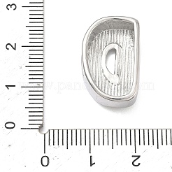 Perles initiales en laiton&nbsp;KK-B167-27P-01D