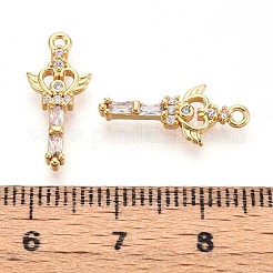 Ottone micro spianare pendenti zirconi&nbsp;X1-KK-N263-84G