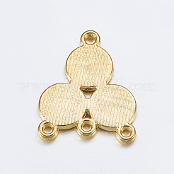 Supports du connecteur en alliage avec strass&nbsp;EA10684Y-G