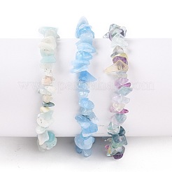 Chips Naturmischstein Stretch Armbänder&nbsp;X-BJEW-JB05643