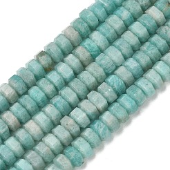 Fili di perline amazonite naturale&nbsp;G-G317-A32-3X6MM