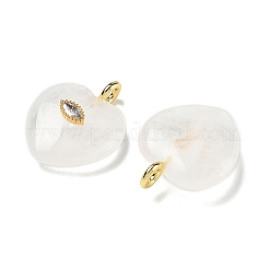 Pendentifs de cristal de quartz naturel&nbsp;G-P585-03G-23