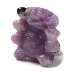 Natürliche Lepidolith-Skulptur-Display-Dekorationen&nbsp;G-PW0004-33S