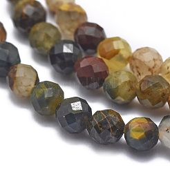 Natürliche Pietersite Perlenstränge&nbsp;G-G792-37B