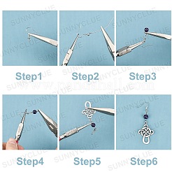 DIY tibetanischer Stil Ohrring-Sets baumeln&nbsp;FIND-SC0001-71