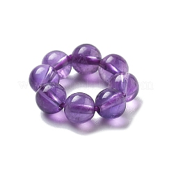 Perle di ametista naturale&nbsp;G-P557-01D