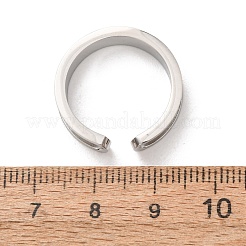 Anillos abiertos para puños de acero inoxidable 304&nbsp;SA-CBACA70-01B-P