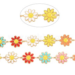 Chaînes à maillons tournesol en acier inoxydable 304 avec placage ionique (IP)&nbsp;STAS-N092-02LG