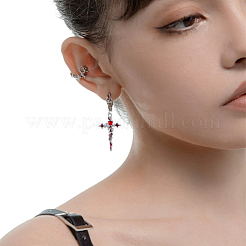 Ensemble de 24 pendentif gothique en alliage strass/acrylique/émail (12 styles différents).&nbsp;FIND-SC0023-29
