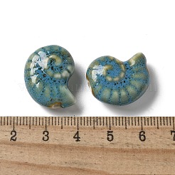 Perles en porcelaine manuelles&nbsp;PORC-L080-F11