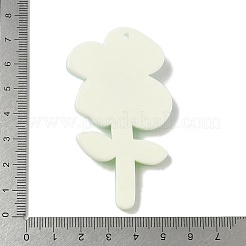 Acrylique opaque gros pendentifs&nbsp;OACR-I018-01B