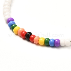 Braccialetto di perline di semi di vetro per le donne della ragazza&nbsp;BJEW-JB06883-01