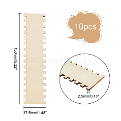 Wickelbrett aus Holzdraht&nbsp;DIY-WH0033-61