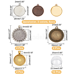 Kit fai da te per realizzare ciondoli con foto vuote&nbsp;DIY-CA0004-53