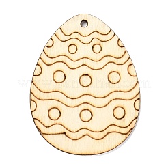 DIY Basteln Osterei Form Ausschnitte Anhänger&nbsp;AJEW-P087-B01-04
