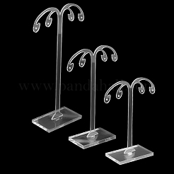 6 Stück Acryl-Ohrring-Präsentationsturm-Set in 3 Größen&nbsp;EDIS-SC0001-12