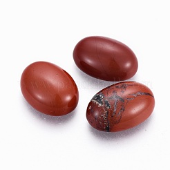 Ovale cabochon di diaspro rosso naturale&nbsp;G-I171-13x18mm-06