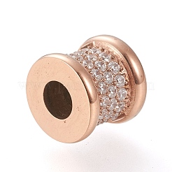 Cuentas europeas de acero inoxidable 304&nbsp;STAS-K199-06RG