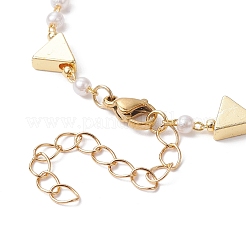 Handgefertigte Ccb-Kunststoff-Imitationsperlen-Perlenketten zur Herstellung von Armbändern&nbsp;AJEW-JB01150-25