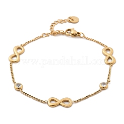 Panzerkettenarmbänder aus 304 Edelstahl&nbsp;BJEW-C089-04A-G