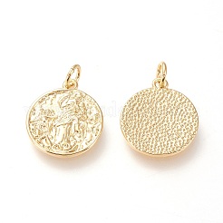 Messing Anhänger & Charms&nbsp;X-KK-L006-026G
